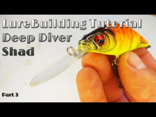 A to Z Lure Making Tutorial| Deep Diver Balsa Shad