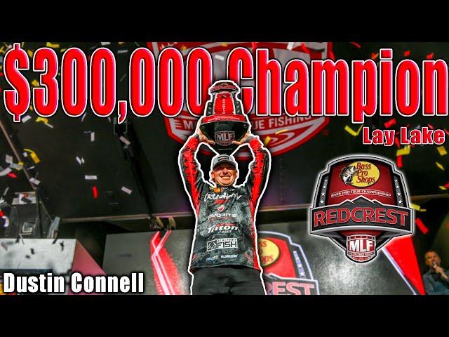 I WON a $300,000 Fishing Tournament, AGAIN! - MLF Redcrest - Lay Lake- Championship Day