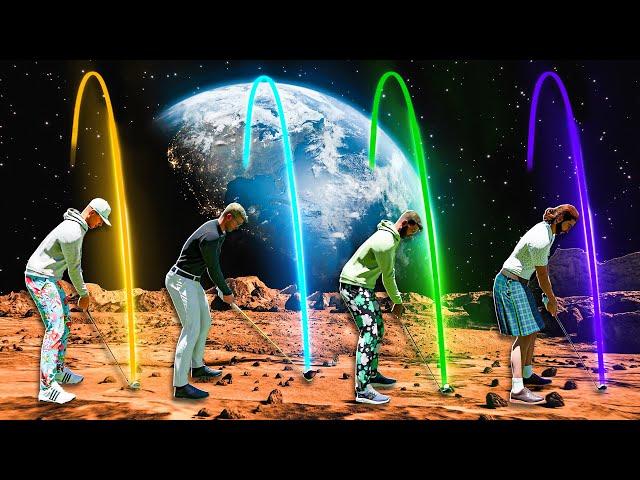 We Played Golf on MARS?! | PGA GOLF With F.A.S.T Squad