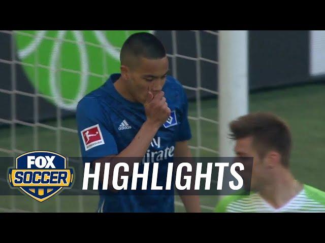 VfL Wolfsburg vs. Hamburger SV | 2017-18 Bundesliga Highlights