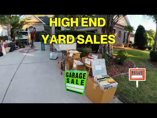 High End Gated Community Yard Sale Finds!