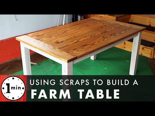 Farm Table DIY, Full Build!