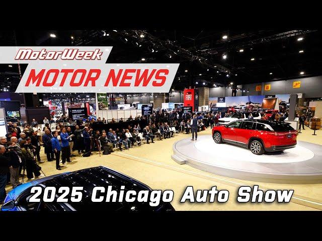 What's New from the 2025 Chicago Auto Show | MotorWeek Motor News