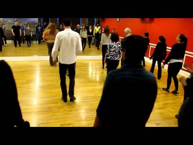 Beginner salsa class in Park Slope Brooklyn at Dance Fever Studios.