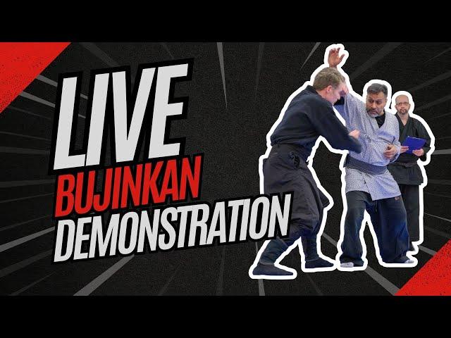 Live Bujinkan Demonstration | DOJO LIFE