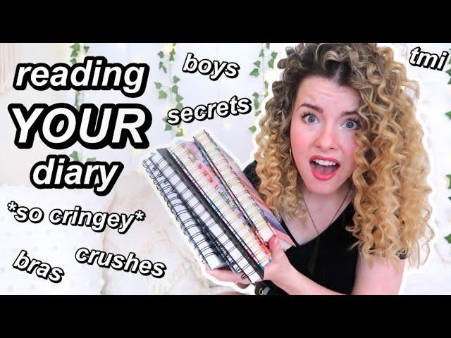 reading YOUR diaries | exposing my subscribers secrets