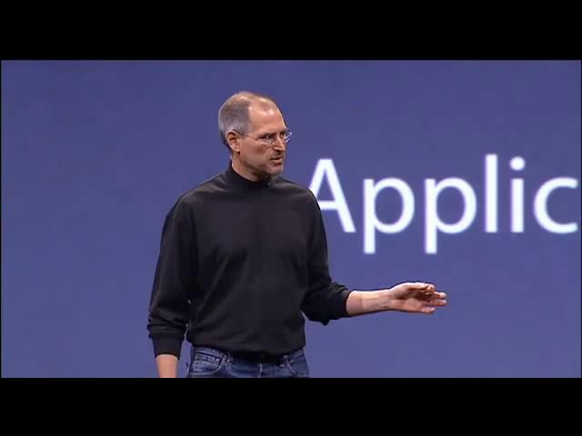 Original iPhone Introduction with Steve Jobs - MacWorld 2007 | AppleArchivesPro