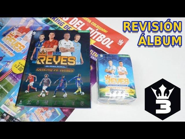 Álbum Los REYES del fútbol mundial Ranking de Clubes 2024-2025 3REYES: REVISIÓN + SOBRES