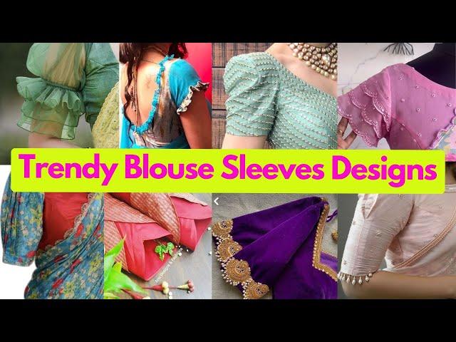 Blouse Sleeves Designs | Boutique Style Blouse Sleeves Designs | Baju Ki Design #trending