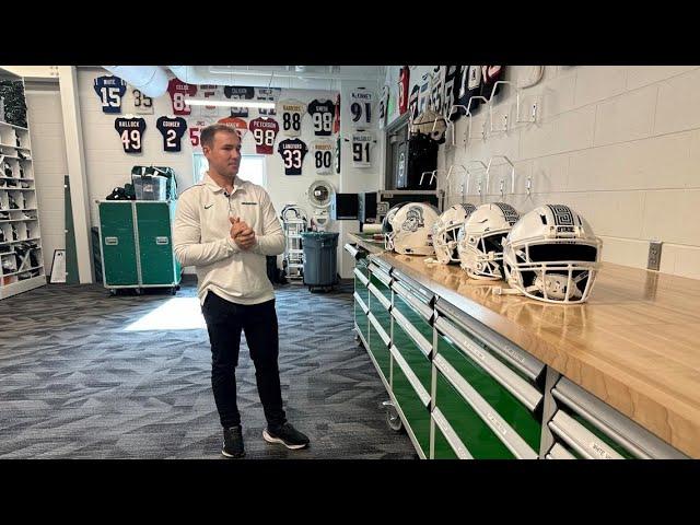 Engineering professor makes helmet inserts to lessen crowd noise for football players