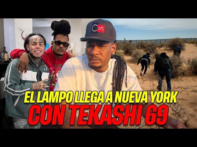 LAMPO LLEGA A NEW YORK  Y TRAE A TEKASHI 69 DE RD.