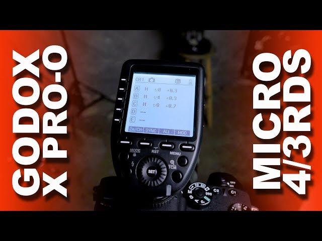 Review and How-To of the Godox XPRO-o for Micro Four Thirds MFT