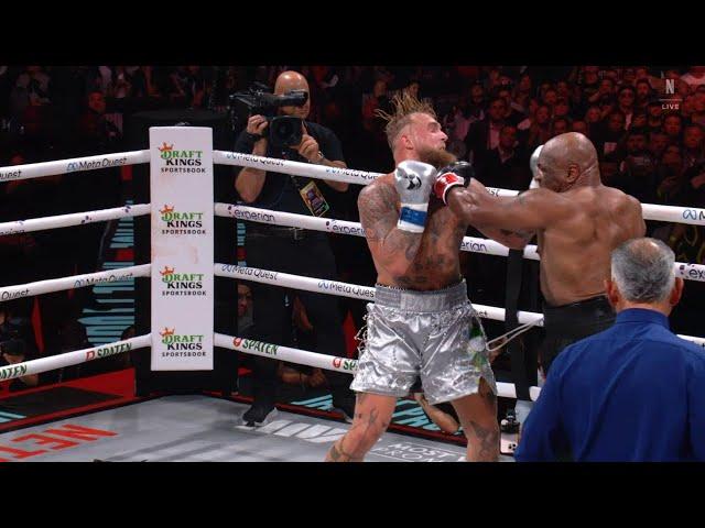 Jake Paul vs. Mike Tyson - Full Fight Knockout \ Jake Paul vs. Mike Tyson KO