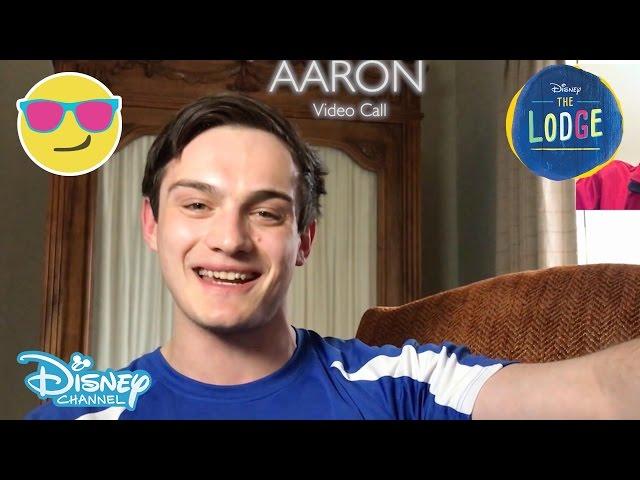 The Lodge | Video Chat 6: Kyle Calls Aaron | Official Disney Channel UK