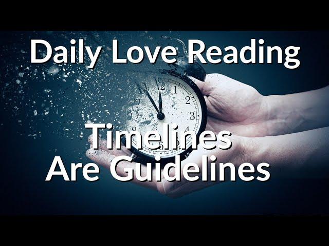 Trust In Divine Timing Is So Important ⏳️ Your Daily Love Reading