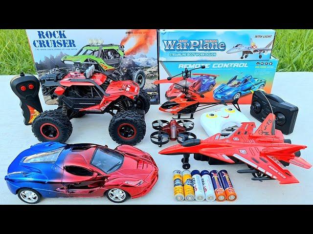 ROCK CRAWLER RC CAR REMOTE CONTROL,RC HELICOPTER,RC PLANE AND MINI DRONE RADIO CONTROL UNBOXING TEST