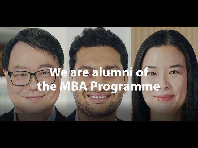 We are alumni of CUHK MBA Programmes