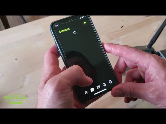 REVEAL Cell Camera - Account Setup in the Reveal APP