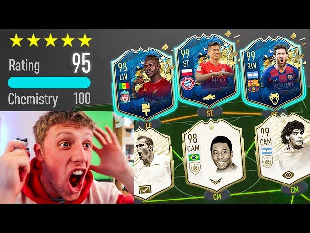 195 RATED FUT DRAFT!! TEAM OF THE SEASON CHALLENGE - FIFA 20