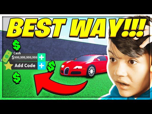 THE BEST WAY TO MAKE MONEY IN VEHICLE TYCOON! ROBLOX