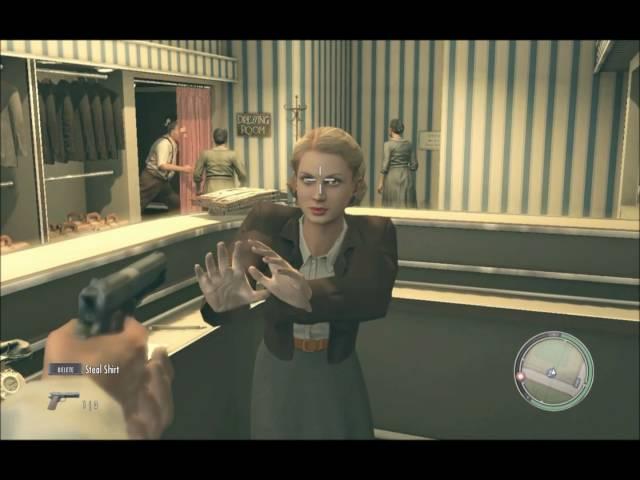 Mafia 2 - Fistfighting & robbing a clothing store