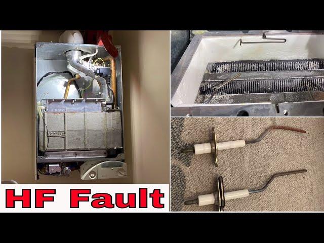Ideal Icos / Isar Boiler Service - HF FAULT CODE - Leeds Plumber - No Hot Water