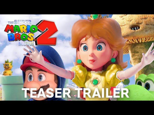 PRIMER TEASER TRAILER DE SUPER MARIO BROS 2 LA PELICULA LA COMPETENCIA DE SHREK 5