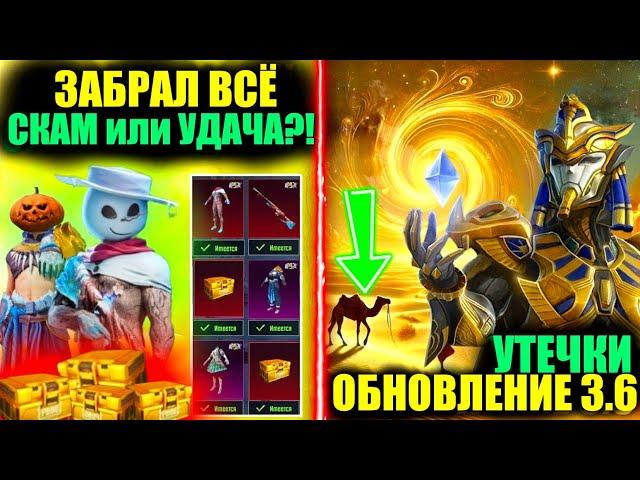 ЧТОО?! УТЕЧКИ ОБНОВЛЕНИЯ 3.6!! НОВЫЙ PDP КЕЙС СКАМ или УДАЧА?! DREAM PUBG MOBILE!!