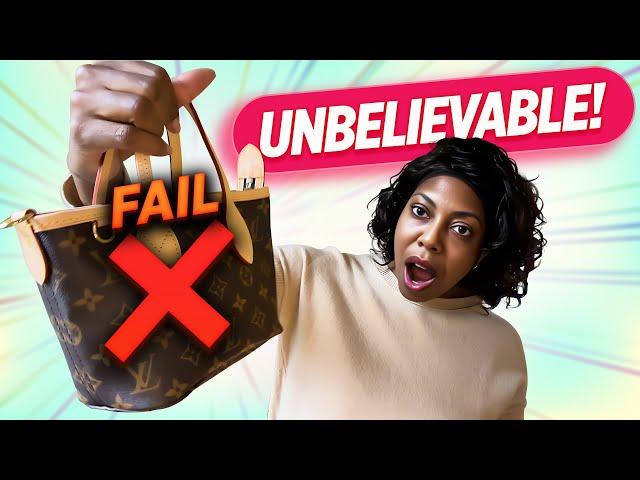 WORST LOUIS VUITTON UNBOXING FAIL EVERRRRR!!! | Neverfull BB