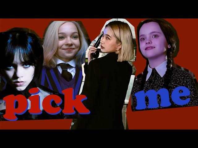 everyone wants to be Wednesday Addams