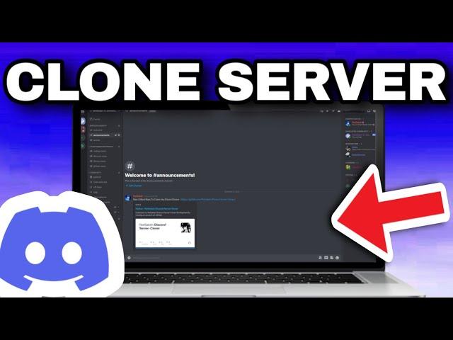 How To Clone Discord Server (EASY GUIDE) 2024