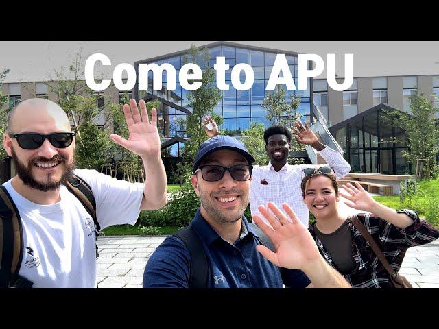 Campus tour by APU international students / Come and Study at APU in Beppu!!