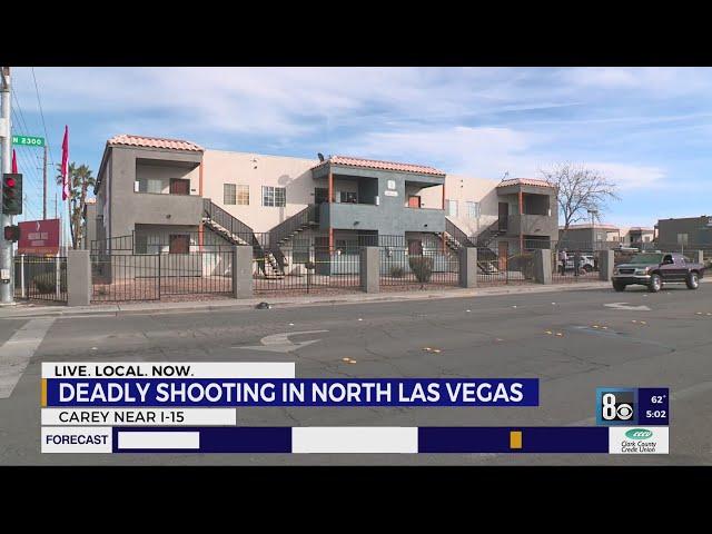 Police investigate after man found shot to death in North Las Vegas apartment