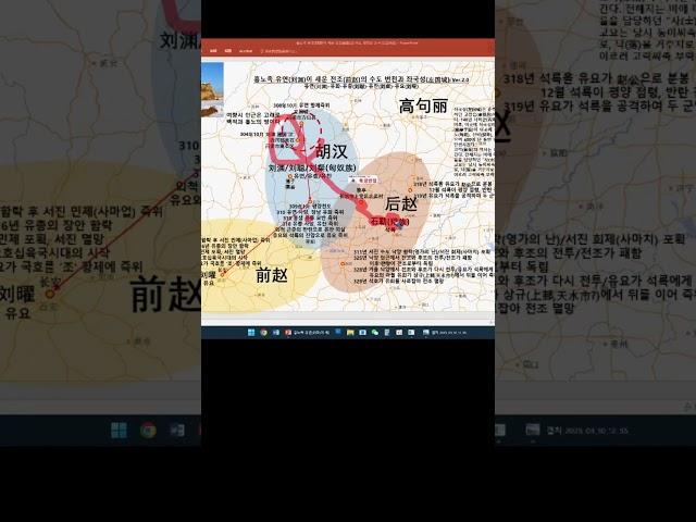 석륵이 서진이 망한 후에 조 땅에 분봉받다