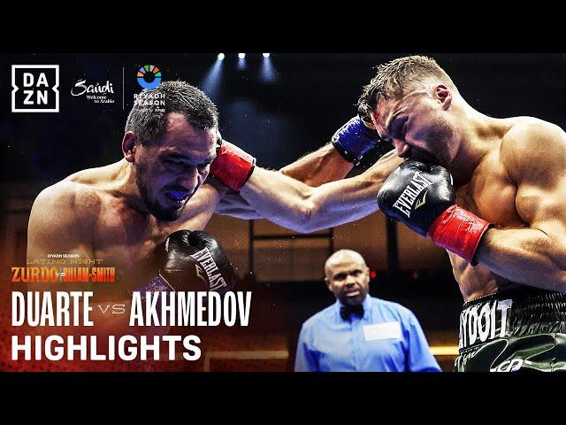 Riyadh Season: Latino Night | Oscar Duarte vs. Batyr Akhmedov Fight Highlights