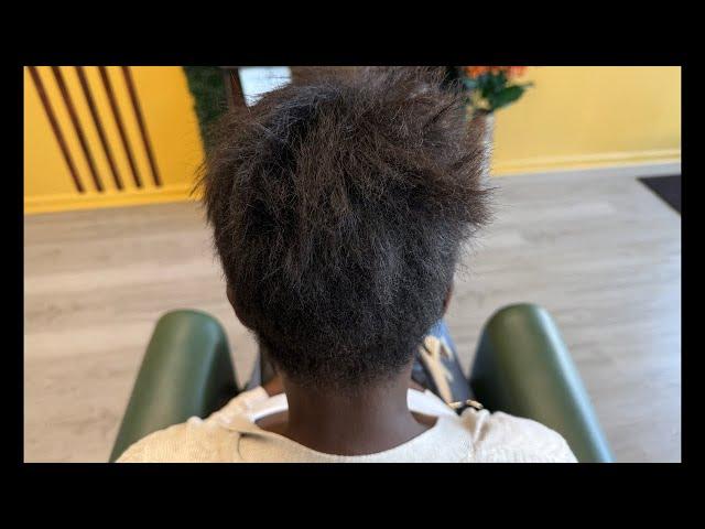 She went somewhere else and her hair was | Work with me in the salon