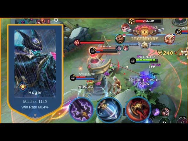 ONLY 1% OF ROGER USER KNOW THIS BUILD ON RANK GAME, | ROGER BEST BUILD 2022 TUTORIAL TIPS AND TRICKS