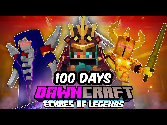 I Survived 100 Days in Dark Souls Minecraft (FULL MOVIE)