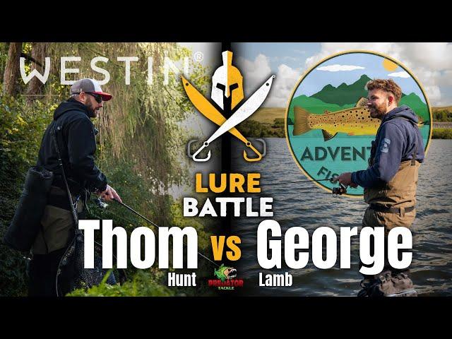 LURE BATTLE - Episode 6 - Thom Hunt (Westin) vs George Lamb (Adventure Fishing UK)