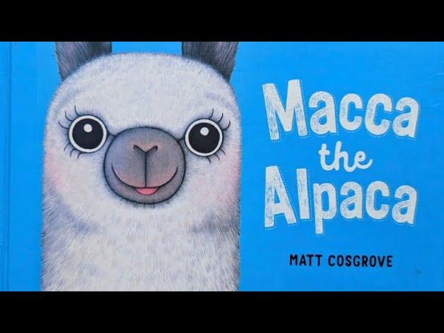 Macca the Alpaca by Matt Cosgrove