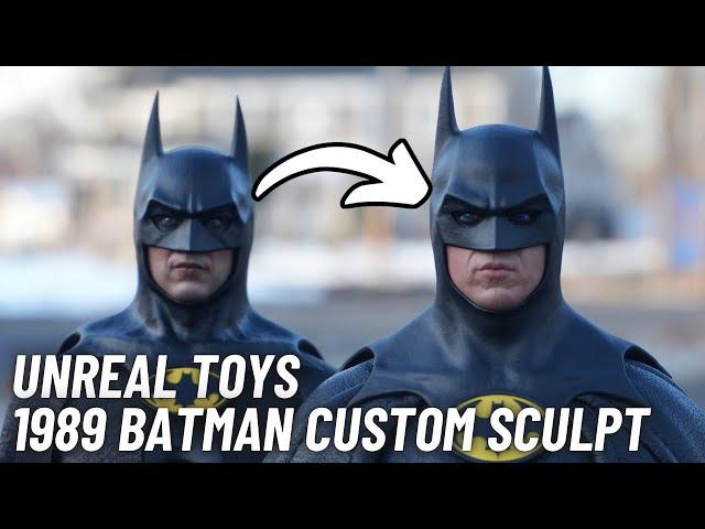 UNREAL TOYS 1989 BATMAN HOT TOYS CUSTOM SCULPT