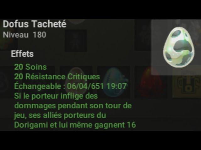 mon avis sur le dofus tacheté