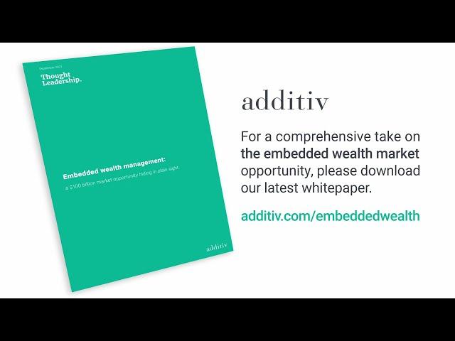 Embedded Wealth Management | additiv white paper