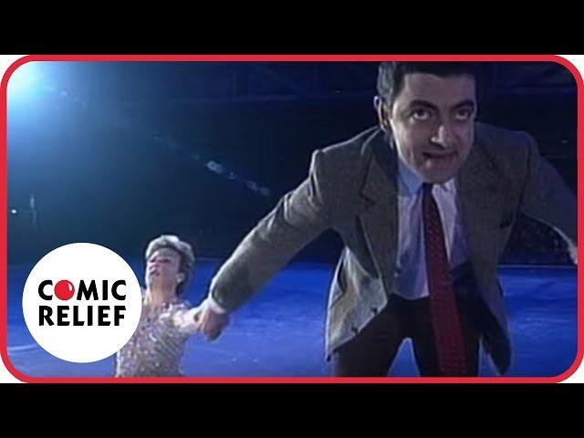 Mr Bean in 'Torvill and Bean' | Comic Relief