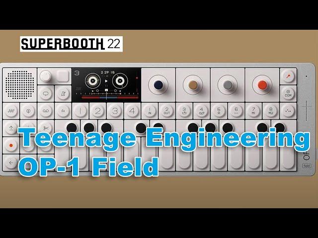 Teenage Engineering OP-1 Field at Superbooth 2022