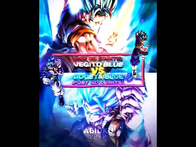 ULTRA Vegito Blue VS ULTRA Gogeta Blue - Dragon Ball Legends