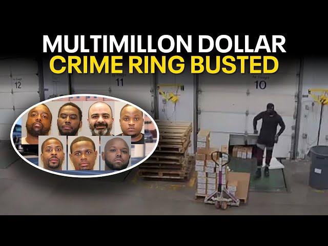 Grapevine police bust multi-million dollar crime ring targeting warehouses