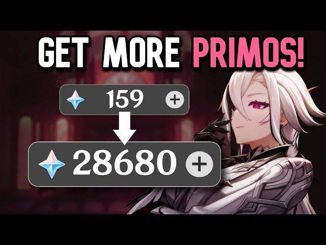 34 WAYS TO FARM PRIMOGEMS *WITH F2P FRIENDLY OPTIONS* (2024 Updated) | Genshin Impact