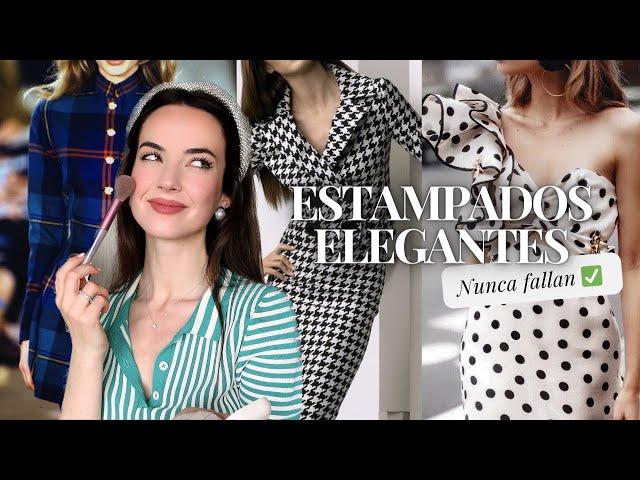 7 ESTAMPADOS QUE TE HARÁN VER MÁS ELEGANTE Y LUJOSA | Susana Arcocha 2024