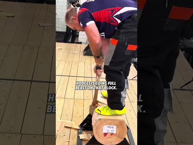 Two hungry beasts battle it out #stihl #sportshighlights #lumberjack #extremesports #timbersports